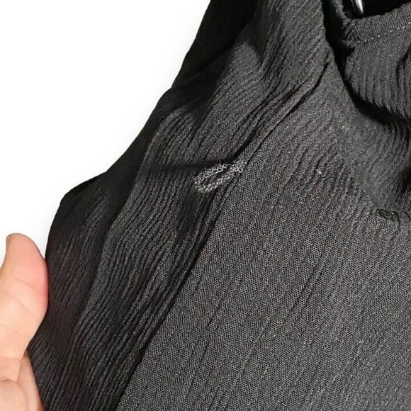 Liz Lange Maternity For Target Rayon Dress Beach Cover Embroidered Neck Large - Picture 12 of 13